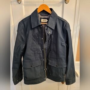 Pathfinder Jacket size 38 M waxed navy by Taylor Stitch